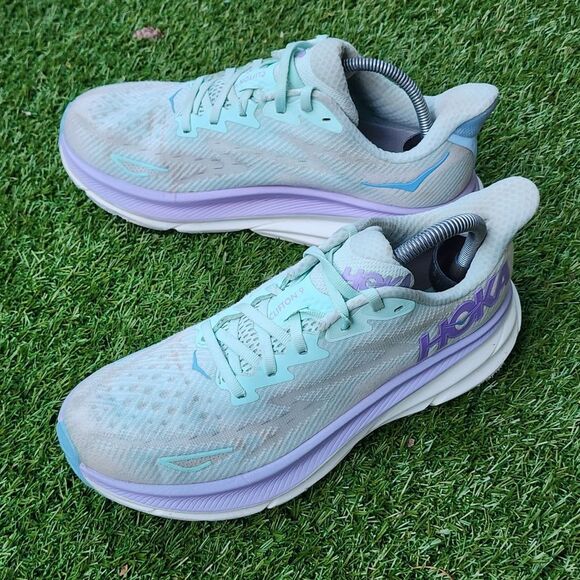 HOKA CLIFTON 9 - Womens Athletic Shoes - SIZE 8.5B - See All Pictures- - Picture 1 of 11